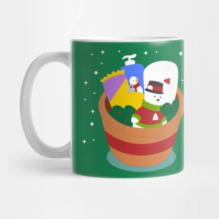 Hand Drawn Christmas Box Mug